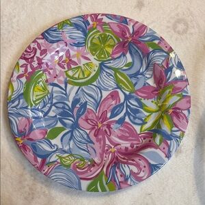 Three Lilly Pulitzer Plates